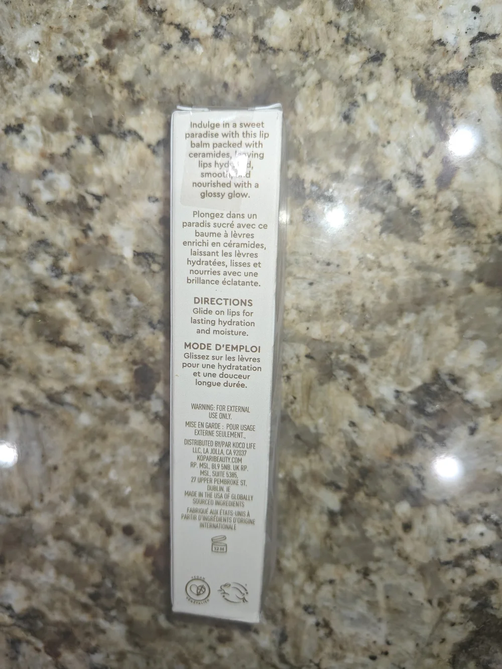 Kopari Lip Love Moisture Balm – Soft Vanilla